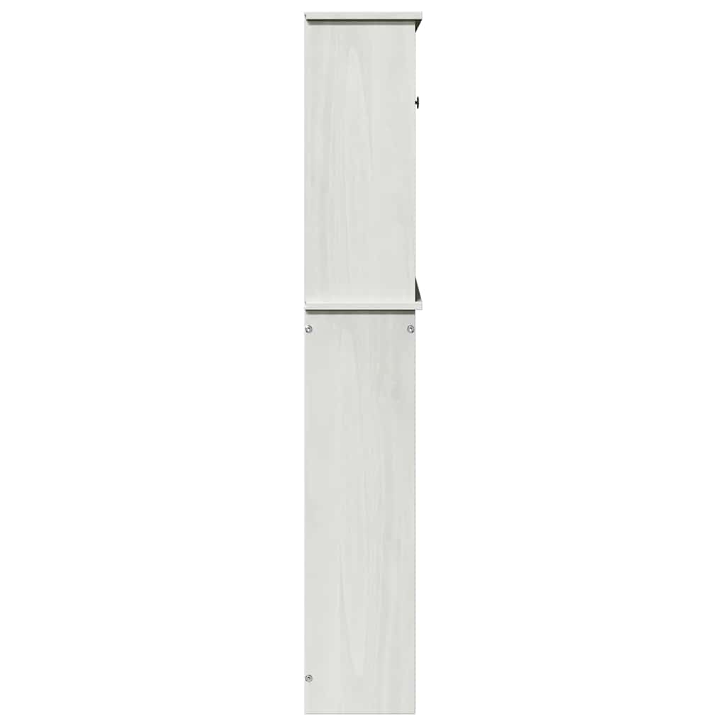 Mosógép Szekrény VIGO Fehér 72.5 x 27 x 161 cm Tömör fenyőfa