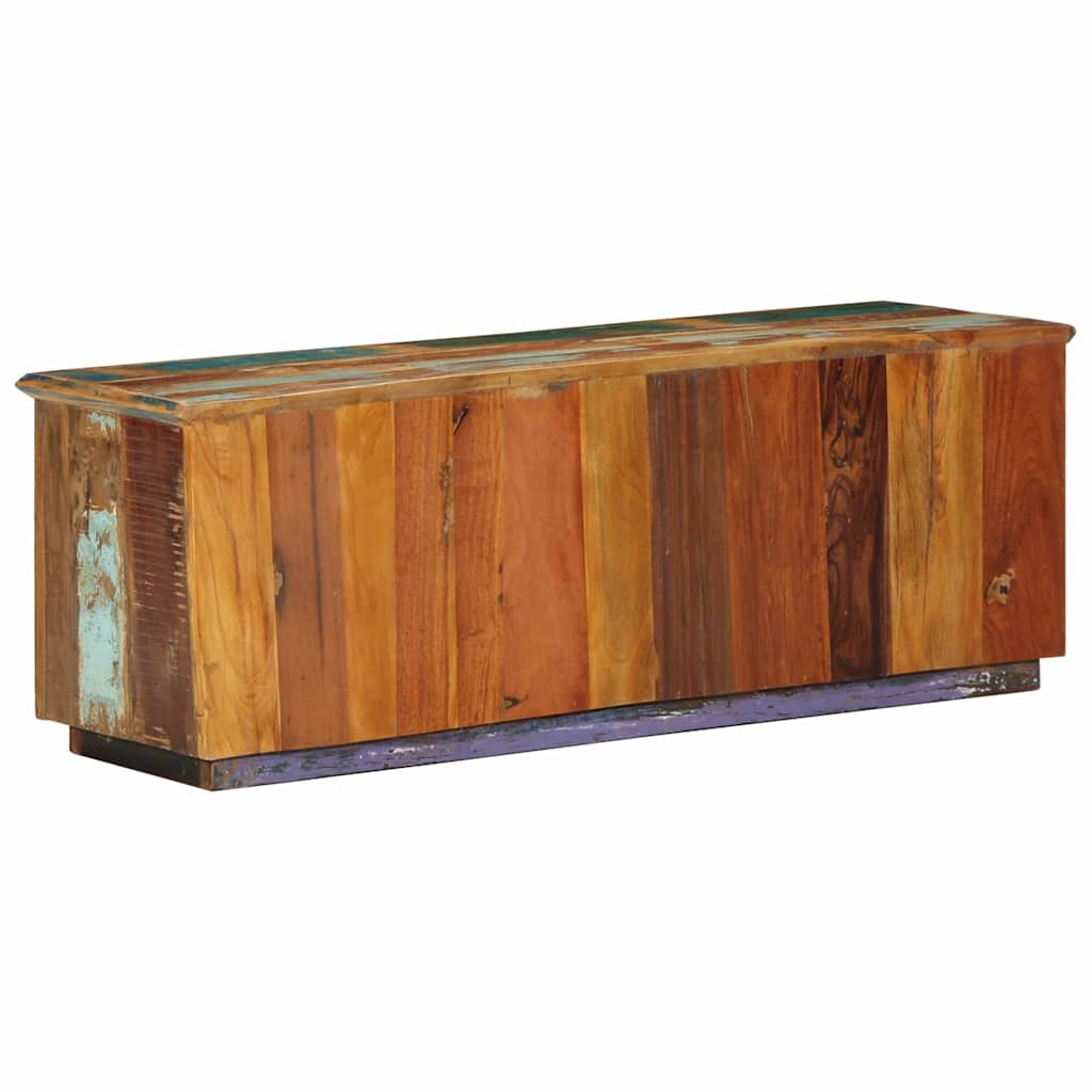 Cipőszekrény Barna 110 x 35 x 40 cm Tömör újrahasznosított fa