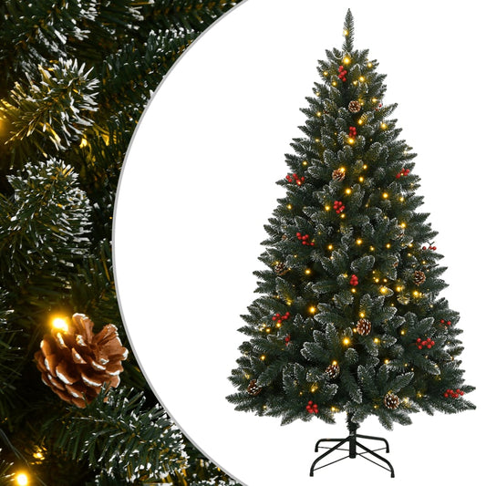 műkarácsonyfa 150 LED-del 120 cm