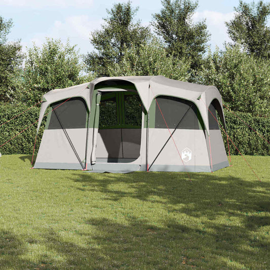 Sátrak tetővel Zöld 435 x 255 x 216 cm Poliészter