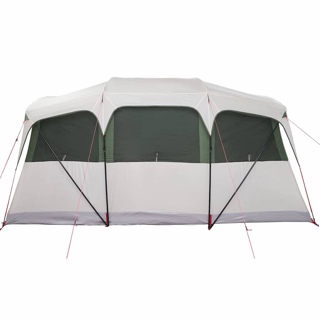 Sátrak tetővel Zöld 435 x 255 x 216 cm Poliészter