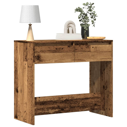 szürke sonoma szerelt fa tálalóasztal 89x41x76,5 cm