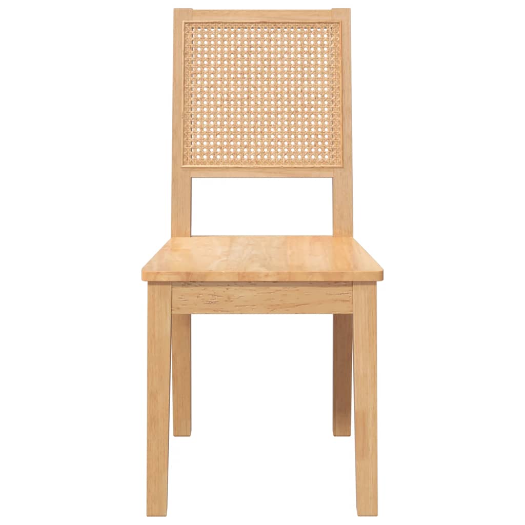 2 db tömörfa gumiból készült étkezőszékek