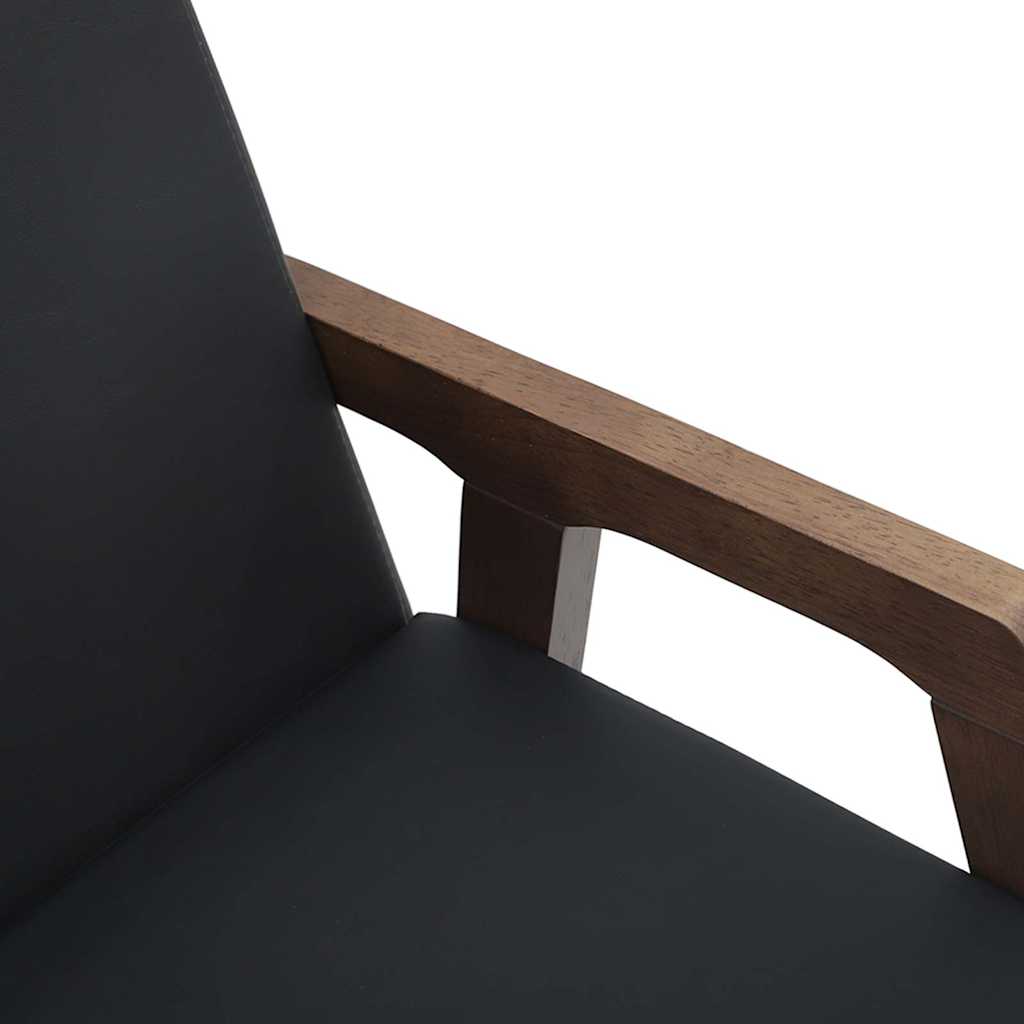 2 db barna tömörfa gumiból készült étkezőszékek párnákkal