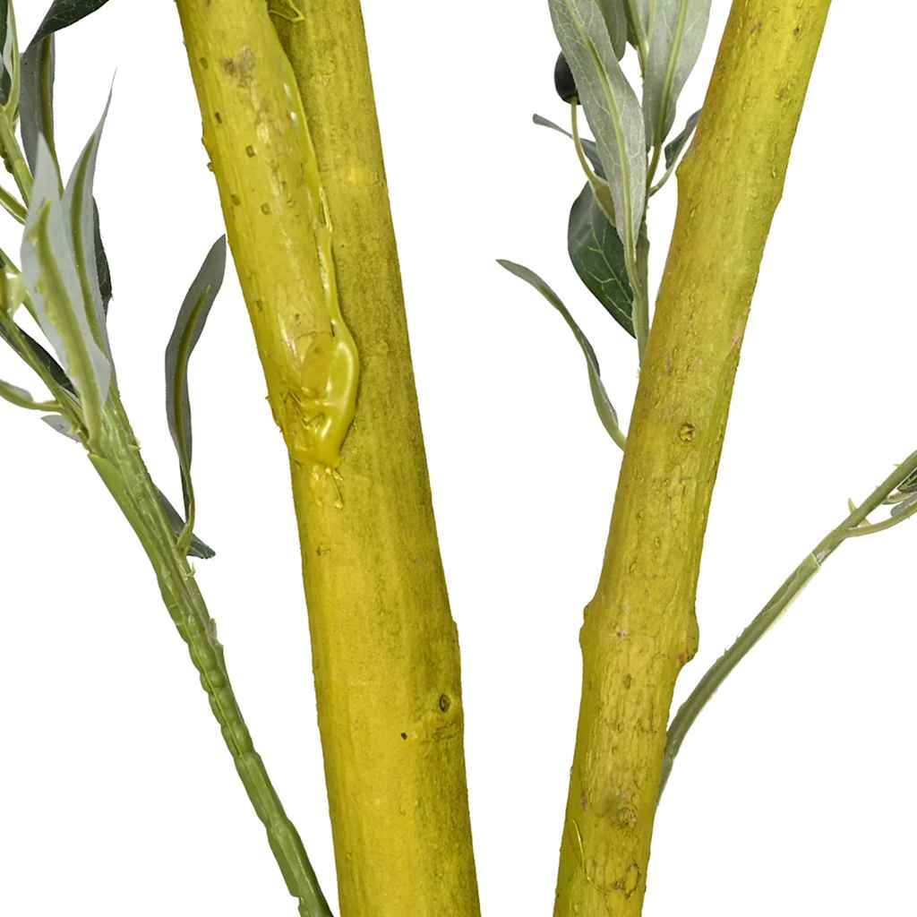 zöld mesterséges olajfa 1000 levél 300 cm