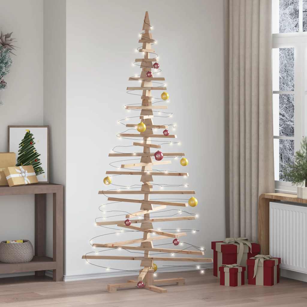 tömör fenyő karácsonyfa dekorációnak 210 cm