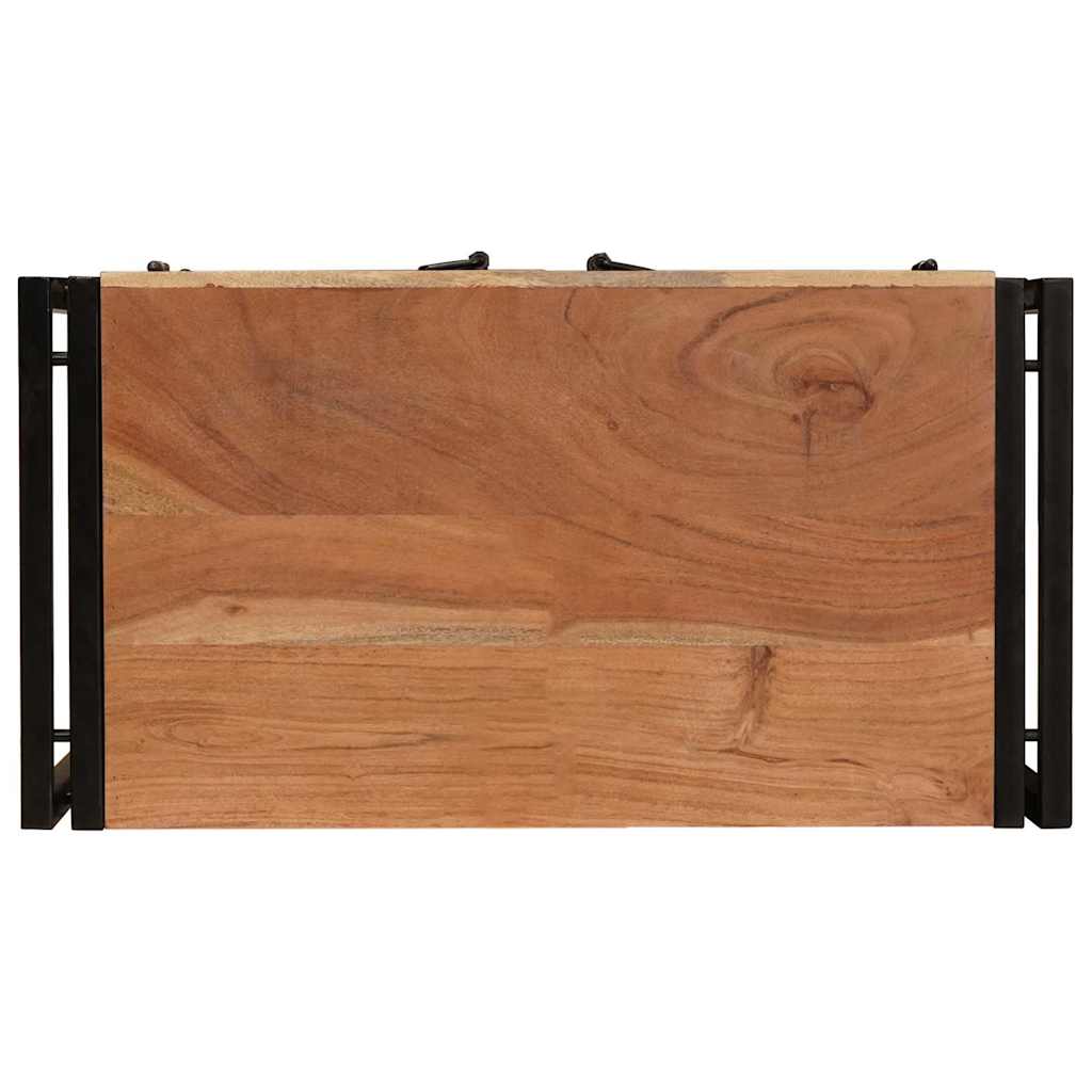 Éjjeliszekrény Barna 38 x 33 x 58 cm tömör akácfa