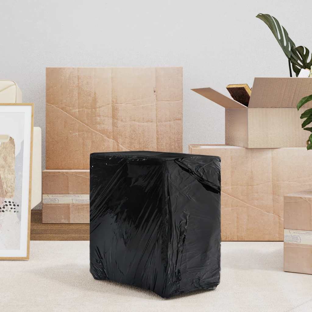 stretch fólia 6 pcs fekete 17 μm 50 cm x 300 m