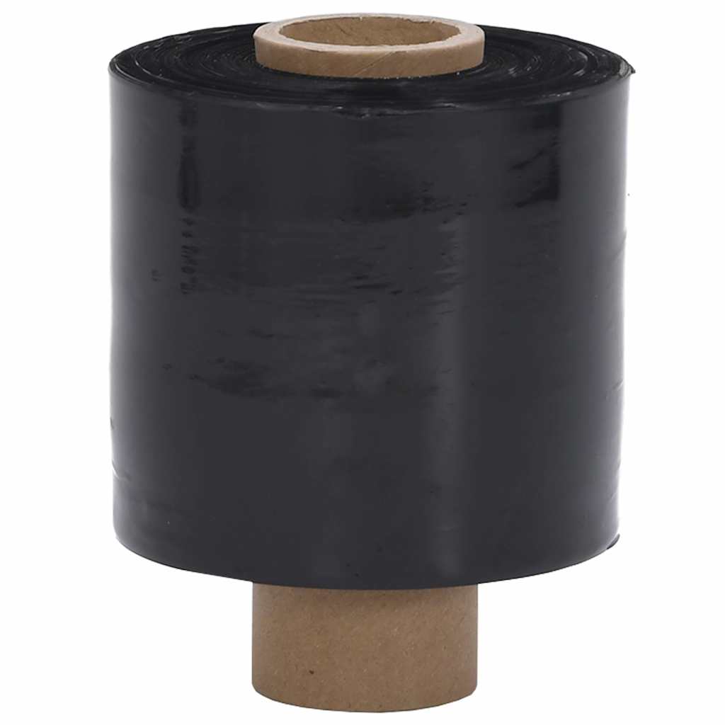 stretch fólia 10 pcs fekete 23 μm 10 cm x 300 m