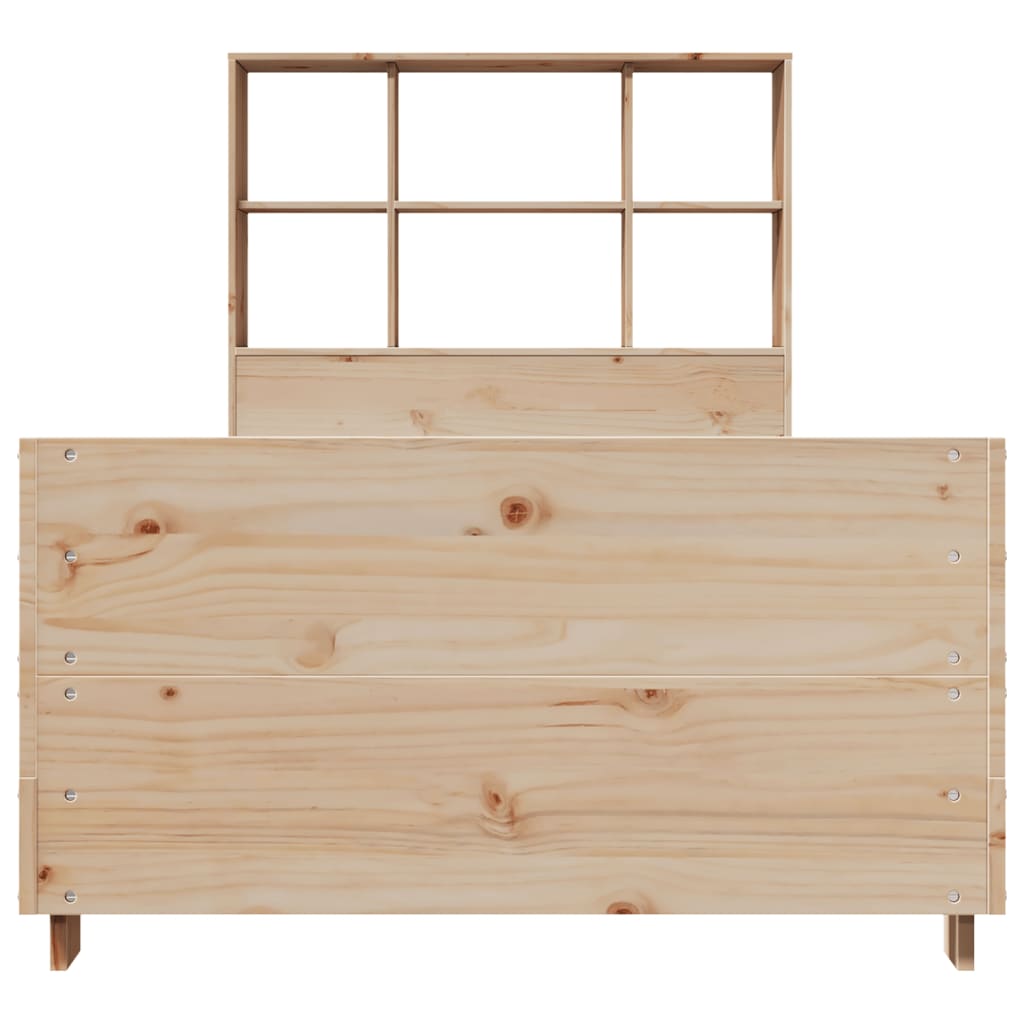 tömör fenyőfa ágykeret matrac nélkül 90 x 190 cm