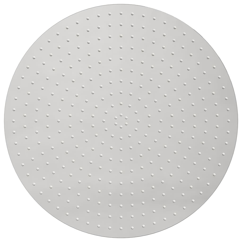 kerek rozsdamentes acél esőztető zuhanyrózsa 50 cm