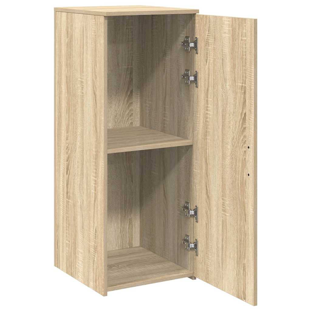 tároló szekrény sonoma tölgy 40x45x103,5 cm szerelt fa