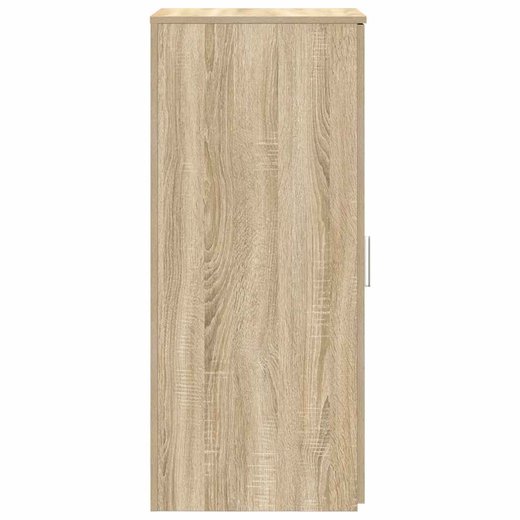 tároló szekrény sonoma tölgy 40x45x103,5 cm szerelt fa