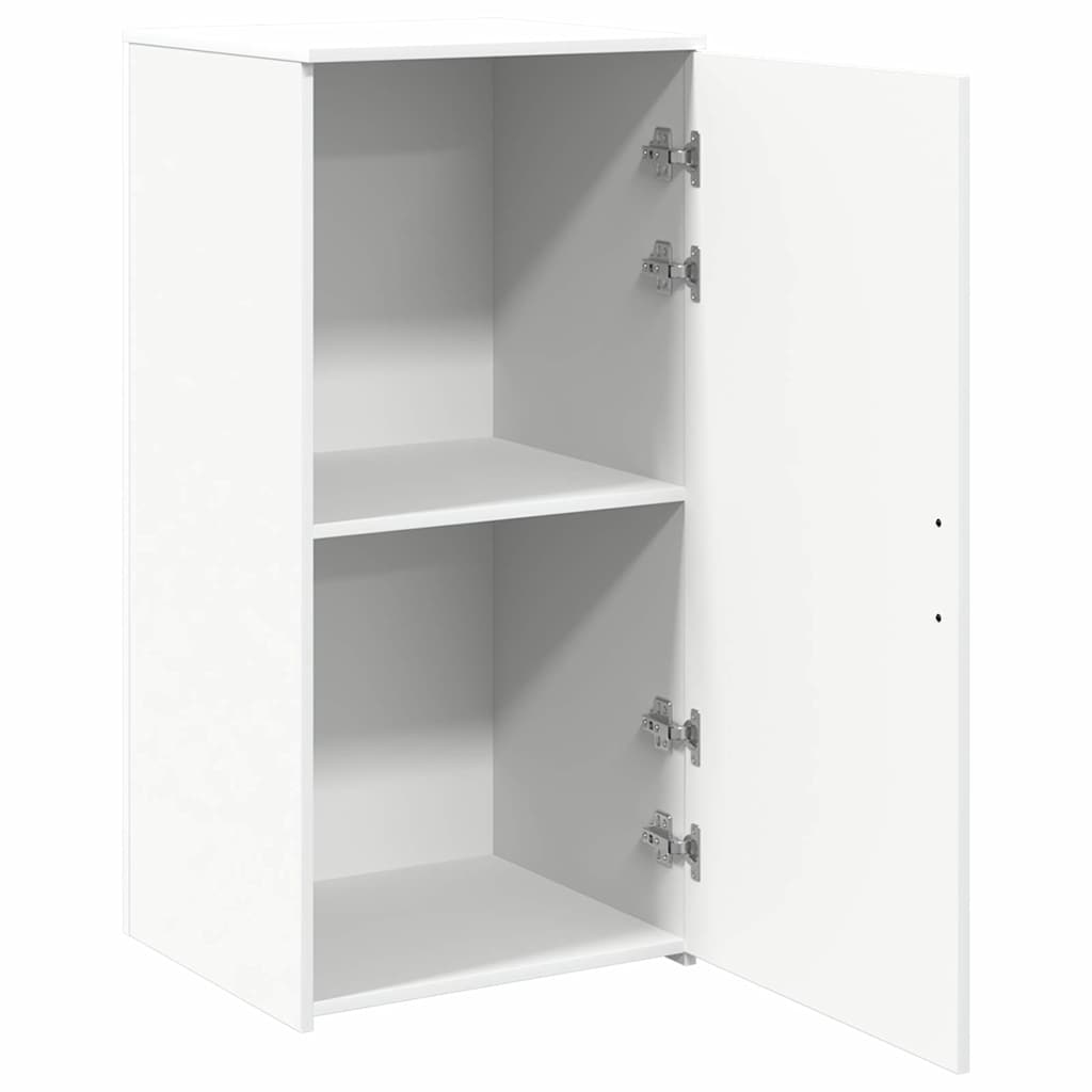 tároló szekrény fehér 50x45x103,5 cm szerelt fa