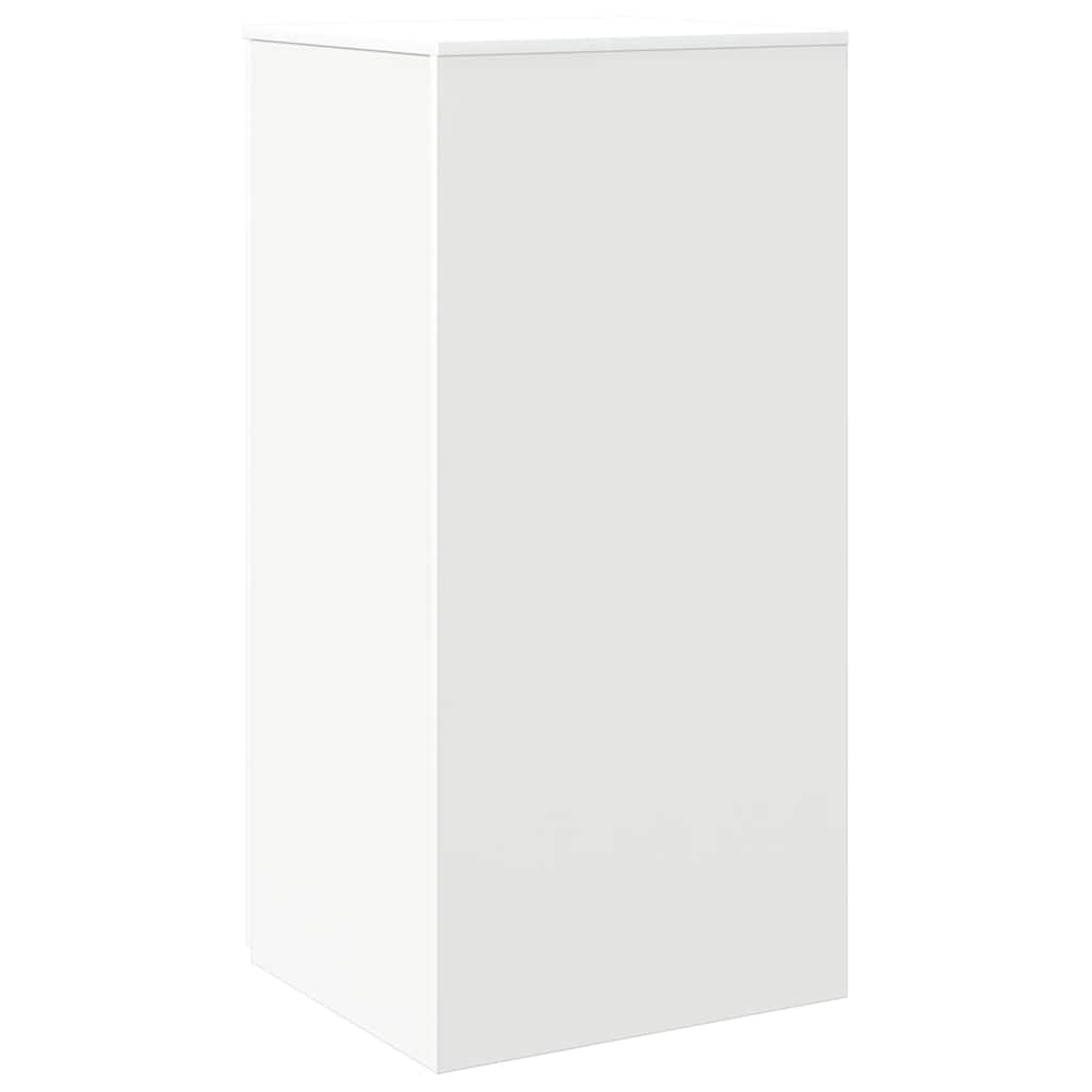 tároló szekrény fehér 50x45x103,5 cm szerelt fa