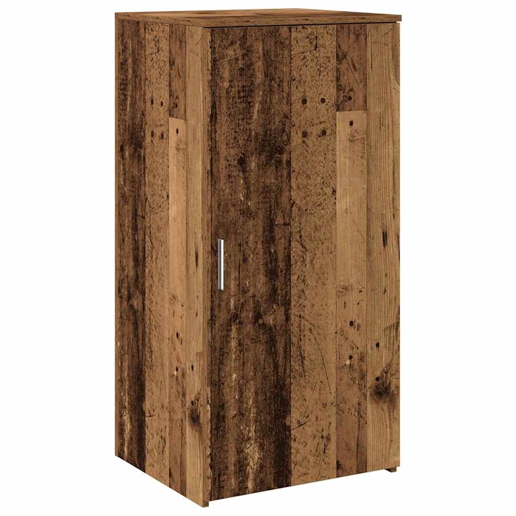 tároló szekrény antik fa 50x45x103,5 cm szerelt fa