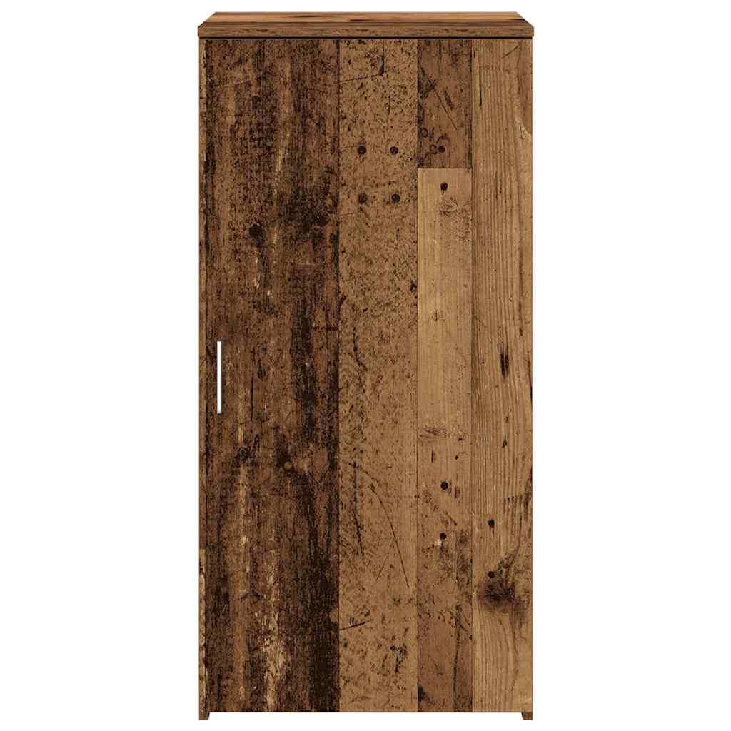 tároló szekrény antik fa 50x45x103,5 cm szerelt fa