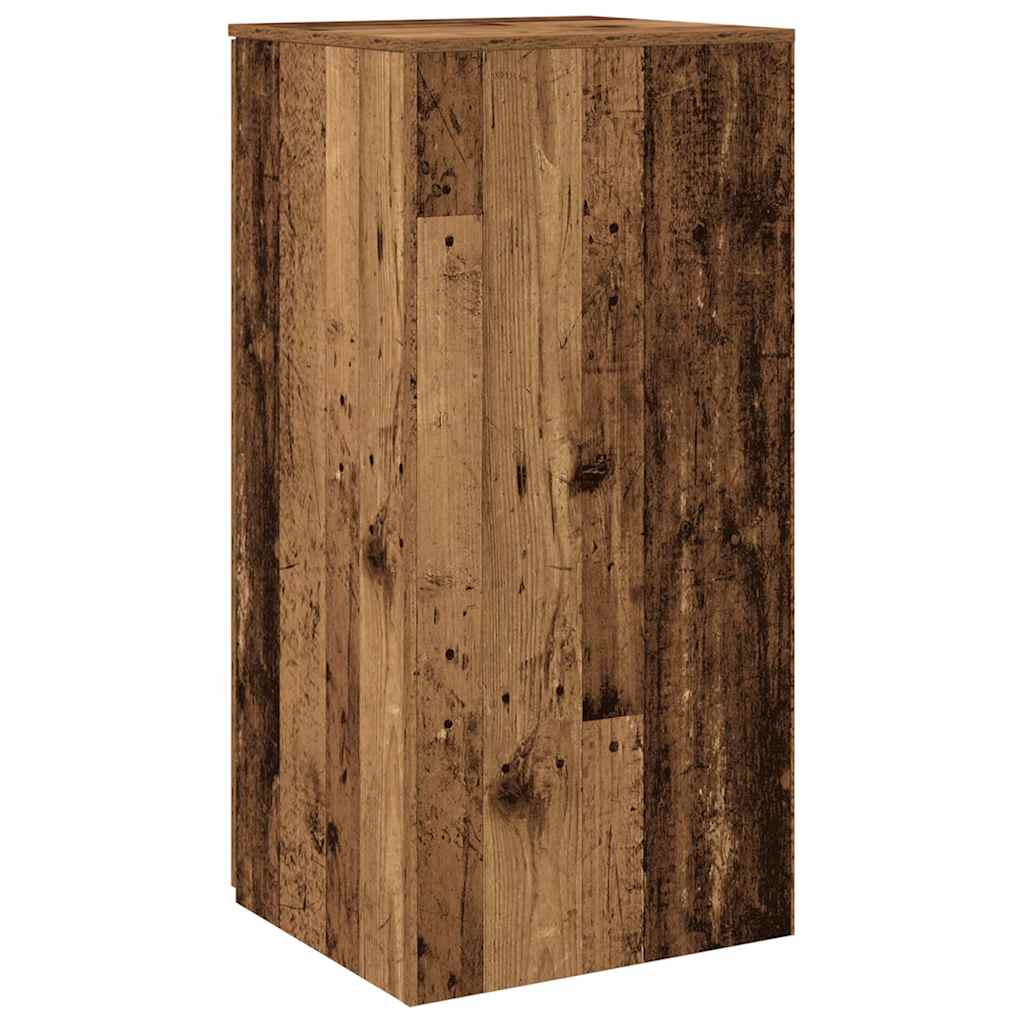 tároló szekrény antik fa 50x45x103,5 cm szerelt fa