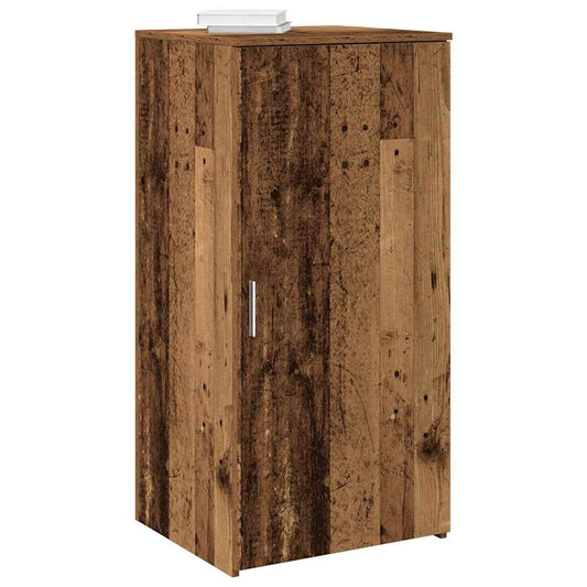 tároló szekrény antik fa 50x45x103,5 cm szerelt fa