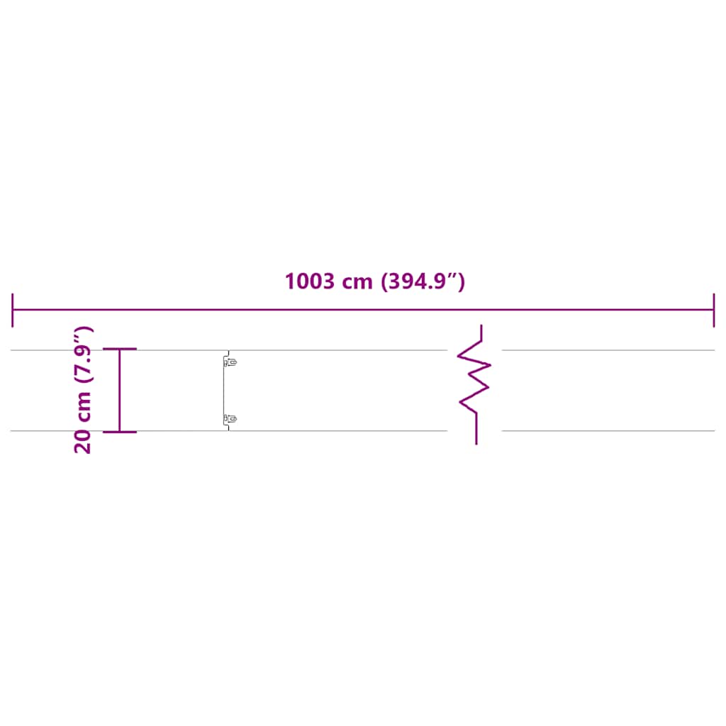 10 db fekete hidegen hengerelt acél gyepszegélyek 20x103 cm