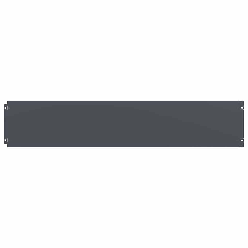 10 db antracit hidegen hengerelt acél gyepszegélyek 20x103 cm