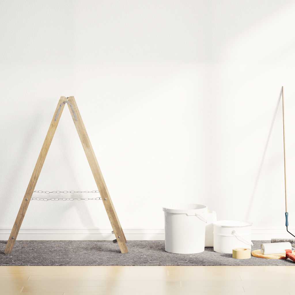 Csúszásmentes festőszövet 2 db 5 m 220 g/m² Szürke