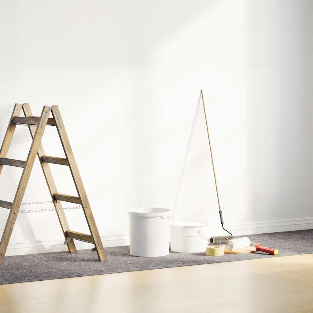 Csúszásmentes festőszövet 2 db 10 m 280 g/m² Szürke