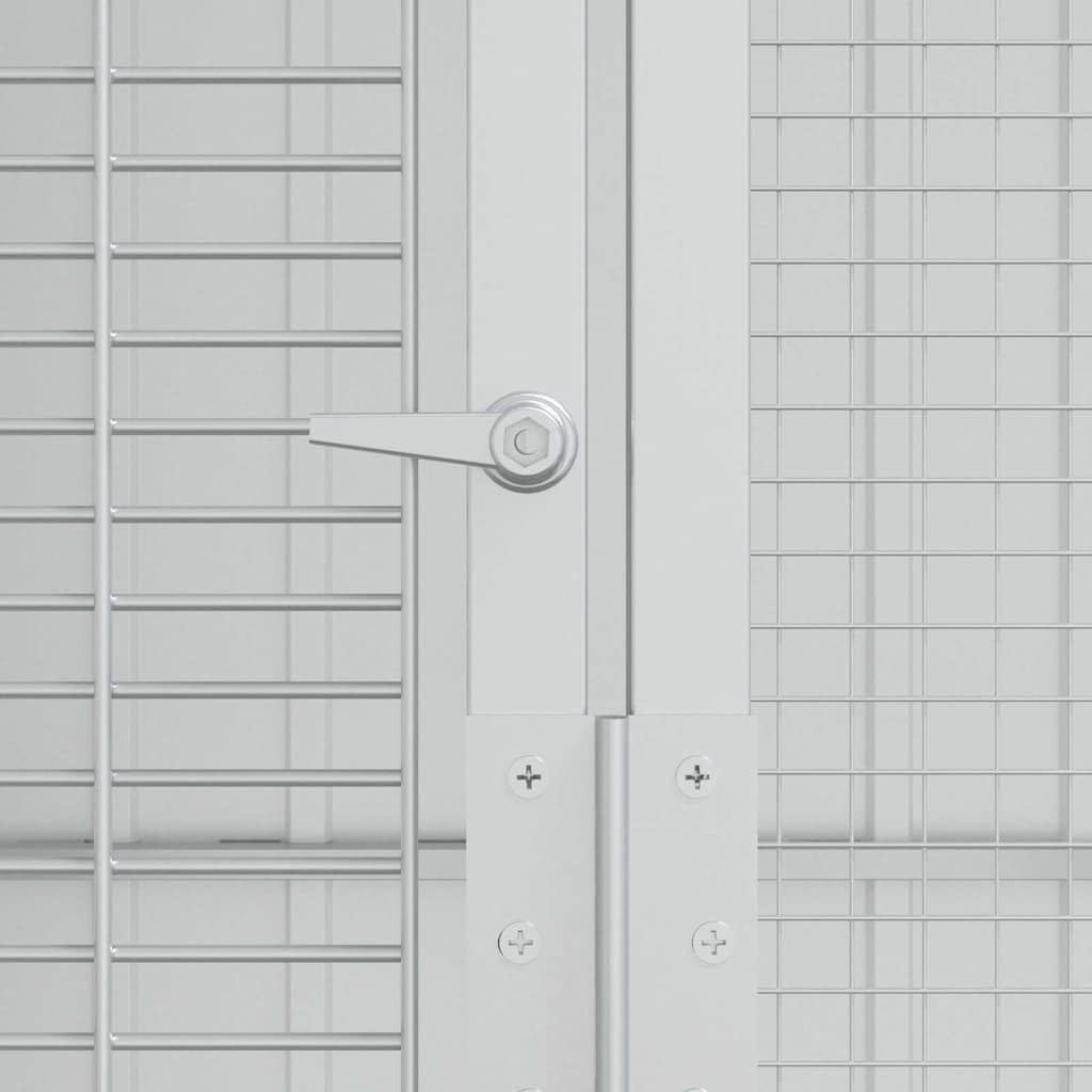 Madár kalitka Szürke 215 x 310 x 247 cm Horganyzott acél