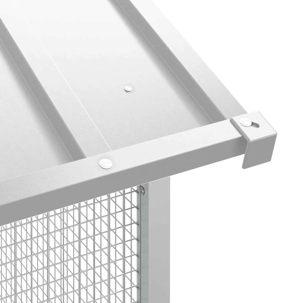 Madár kalitka Szürke 215 x 310 x 247 cm Horganyzott acél