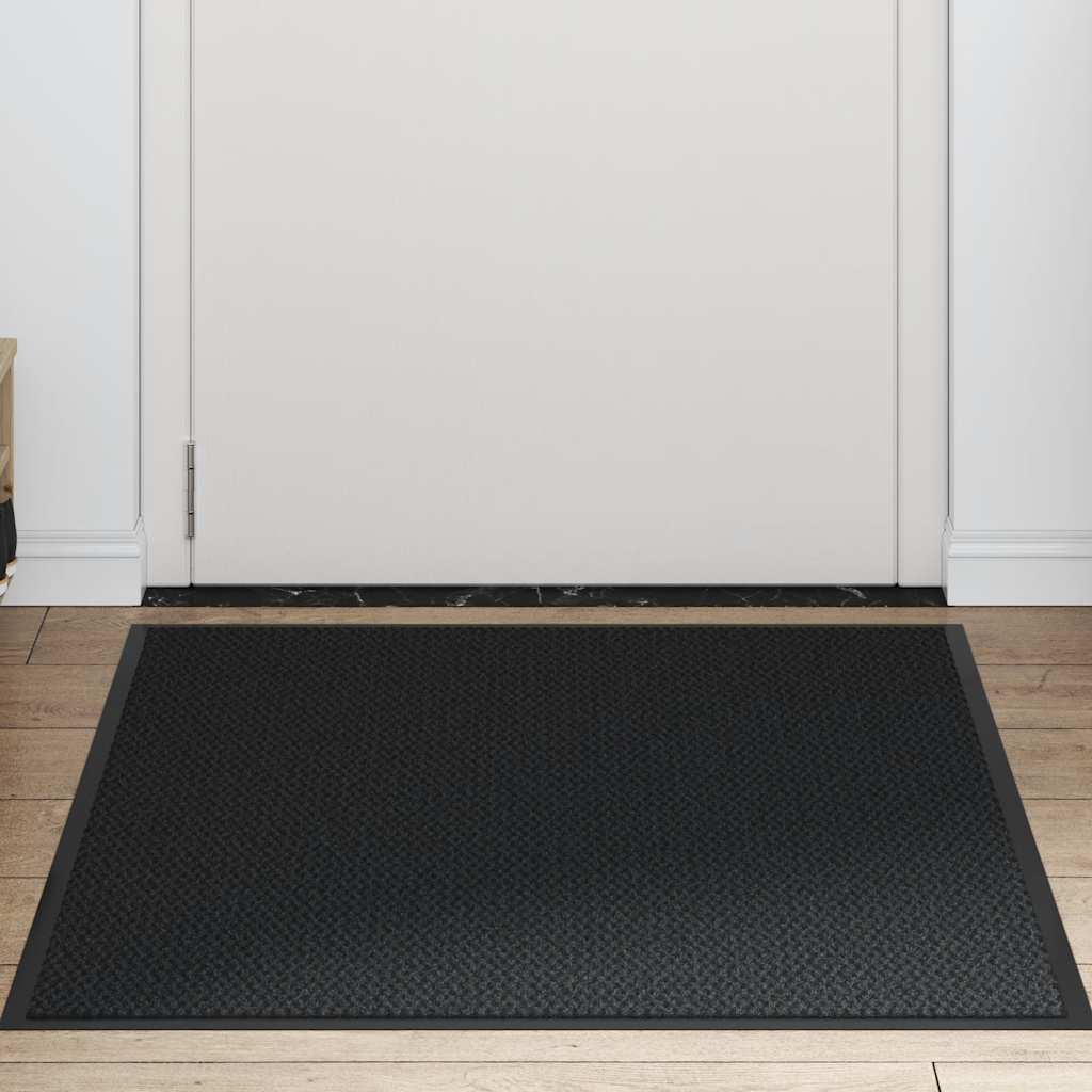 fekete lábtörlő 80 x 120 cm