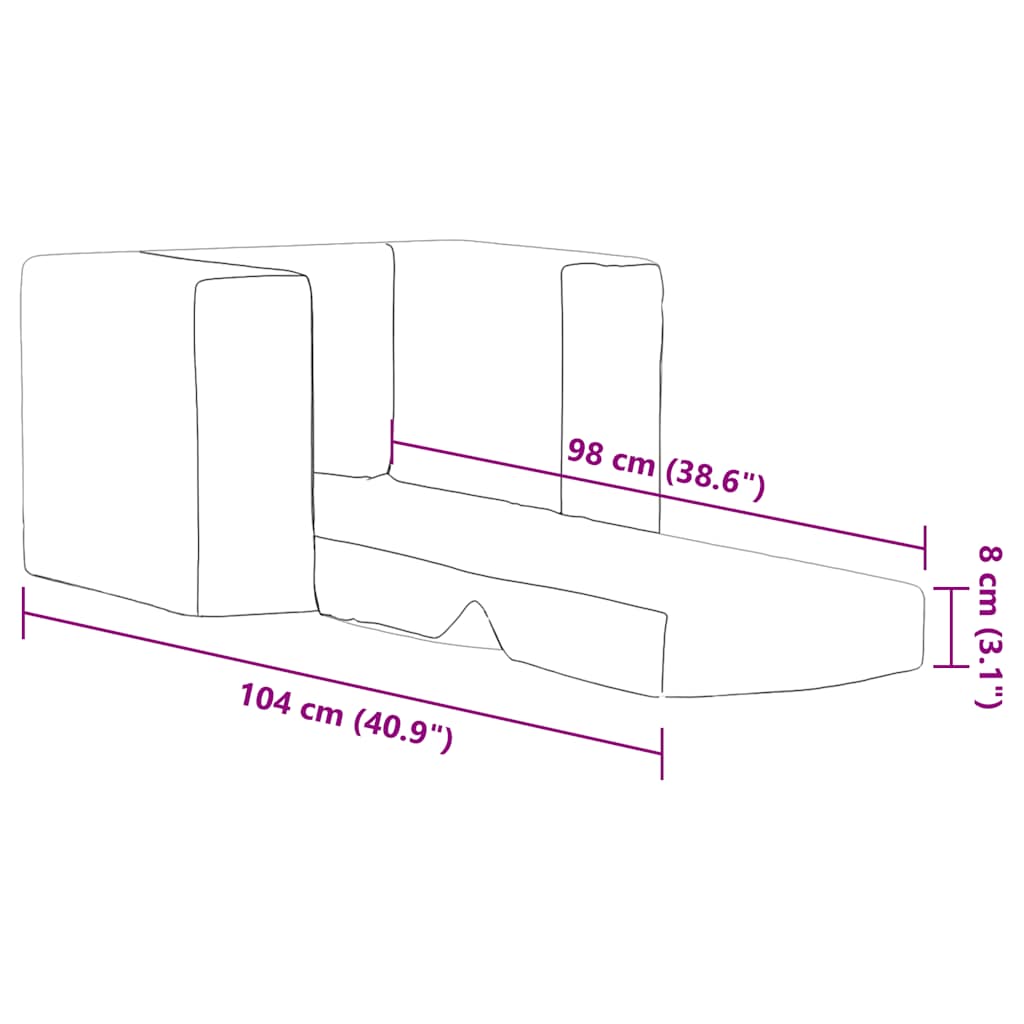világosszürke puha plüss gyerek kanapéágy