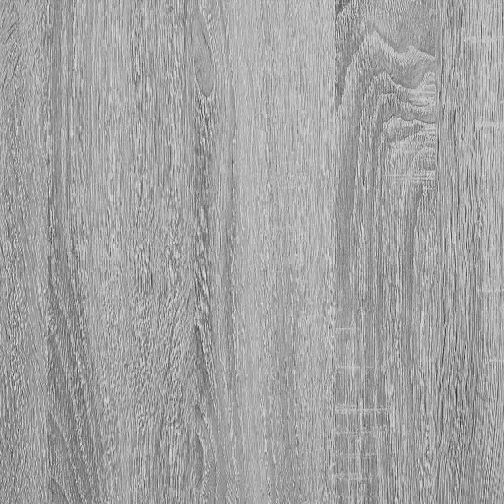 szürke sonoma színű szerelt fa TV-szekrény 100x35x54 cm