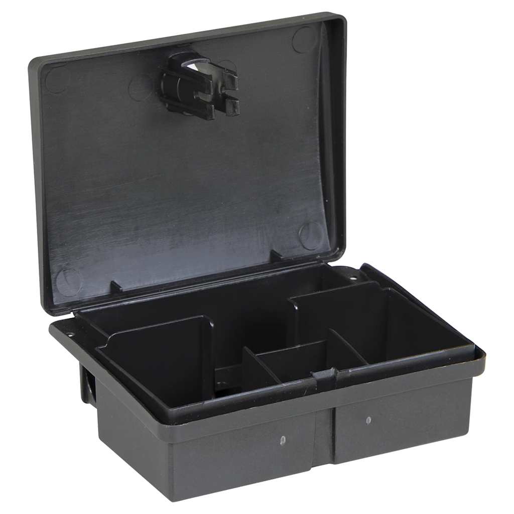 5 db fekete egérfogó 13x10x4 cm