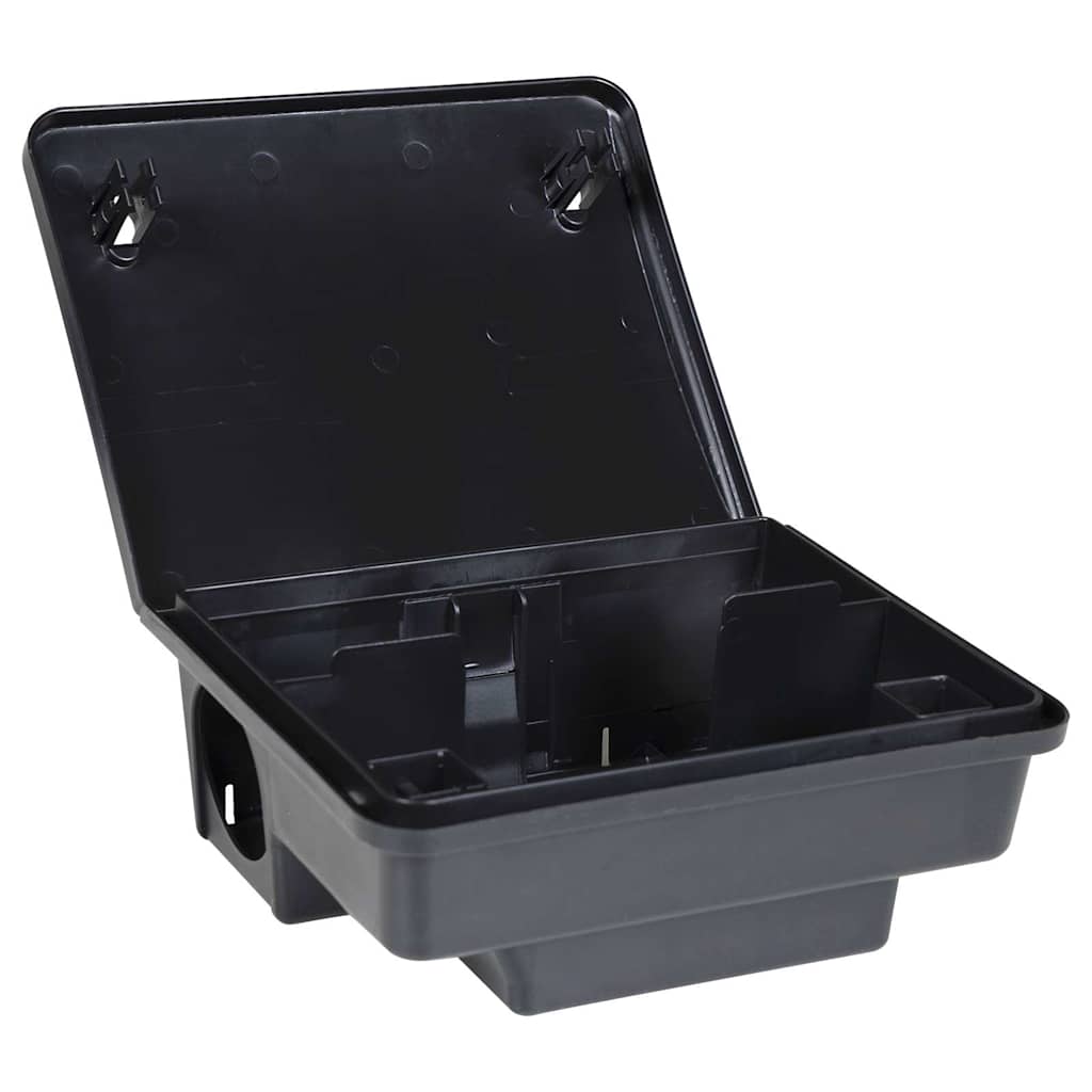 4 db fekete egérfogó 23x19x9,5 cm