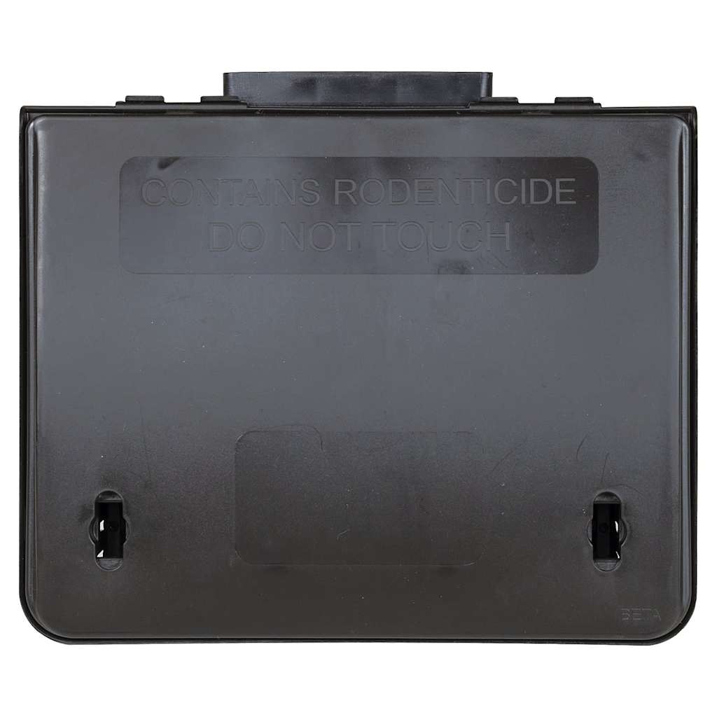 6 db fekete egérfogó 23x19x9,5 cm