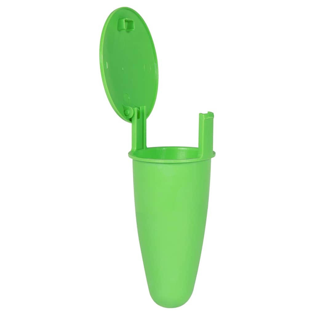 8 db zöld csiga- és csigafogók