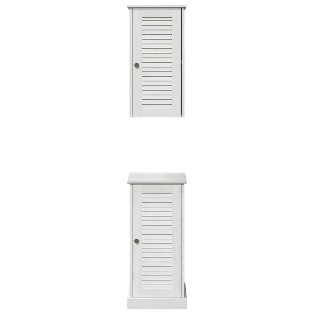 Fürdőszoba bútor szett VIGO 2 pcs antik fehér 37 x 34 x 80 cm
