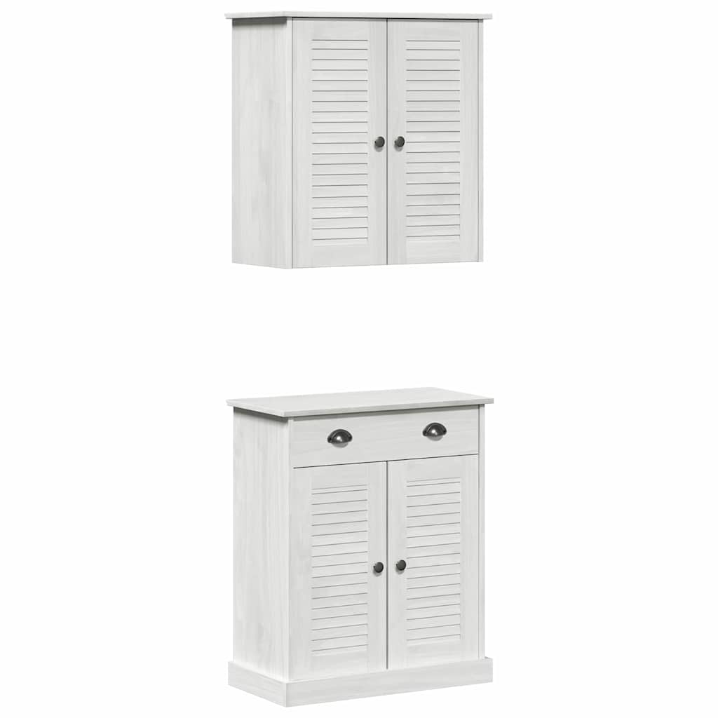 Fürdőszoba bútor szett VIGO 2 pcs Barna 67.5 x 34 x 80 cm