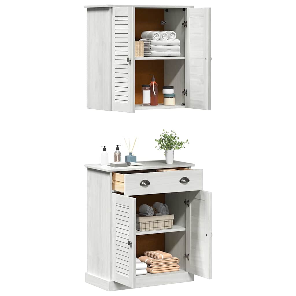 Fürdőszoba bútor szett VIGO 2 pcs Barna 67.5 x 34 x 80 cm