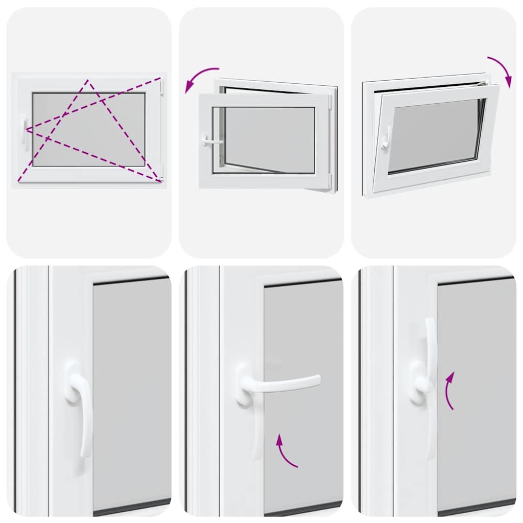 "RISOR" pinceablak 80x60 cm, bukó-nyíló, DIN, jobb oldali, antracit