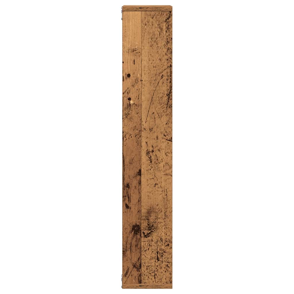 tömör fa fali polc 36 x 16 x 90 cm
