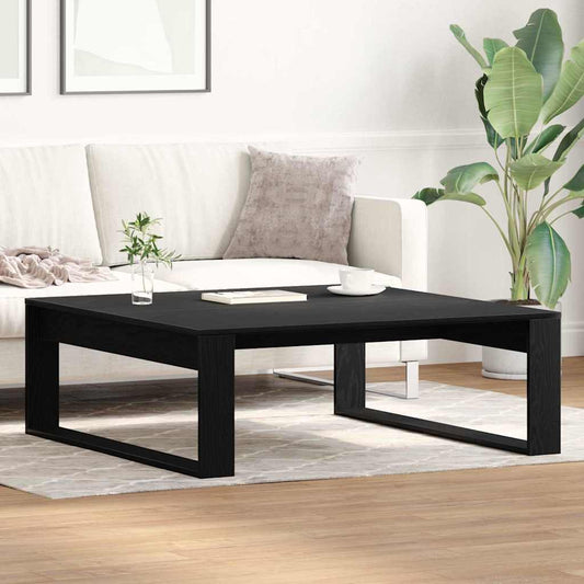 Dohányzóasztal Musta tammi 100 x 100 x 35 cm Faanyag