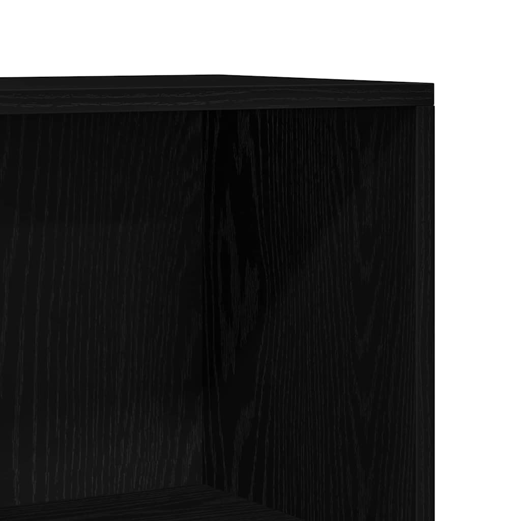 Könyvespolc Musta tammi 60 x 24 x 176 cm Faanyag