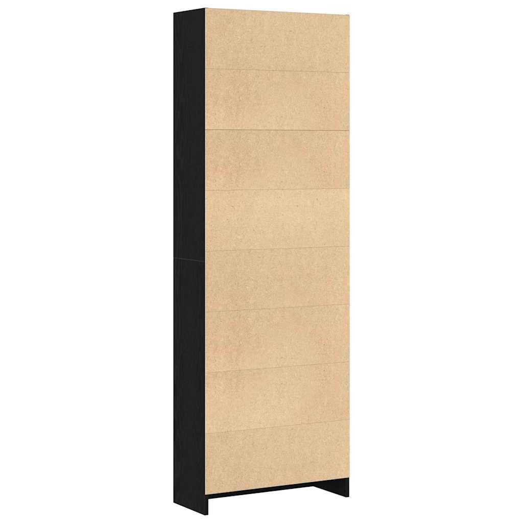 Könyvespolc Musta tammi 60 x 24 x 176 cm Faanyag