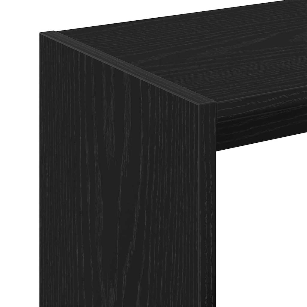 Oldal asztal Musta tammi 50 x 26 x 50 cm Faanyag