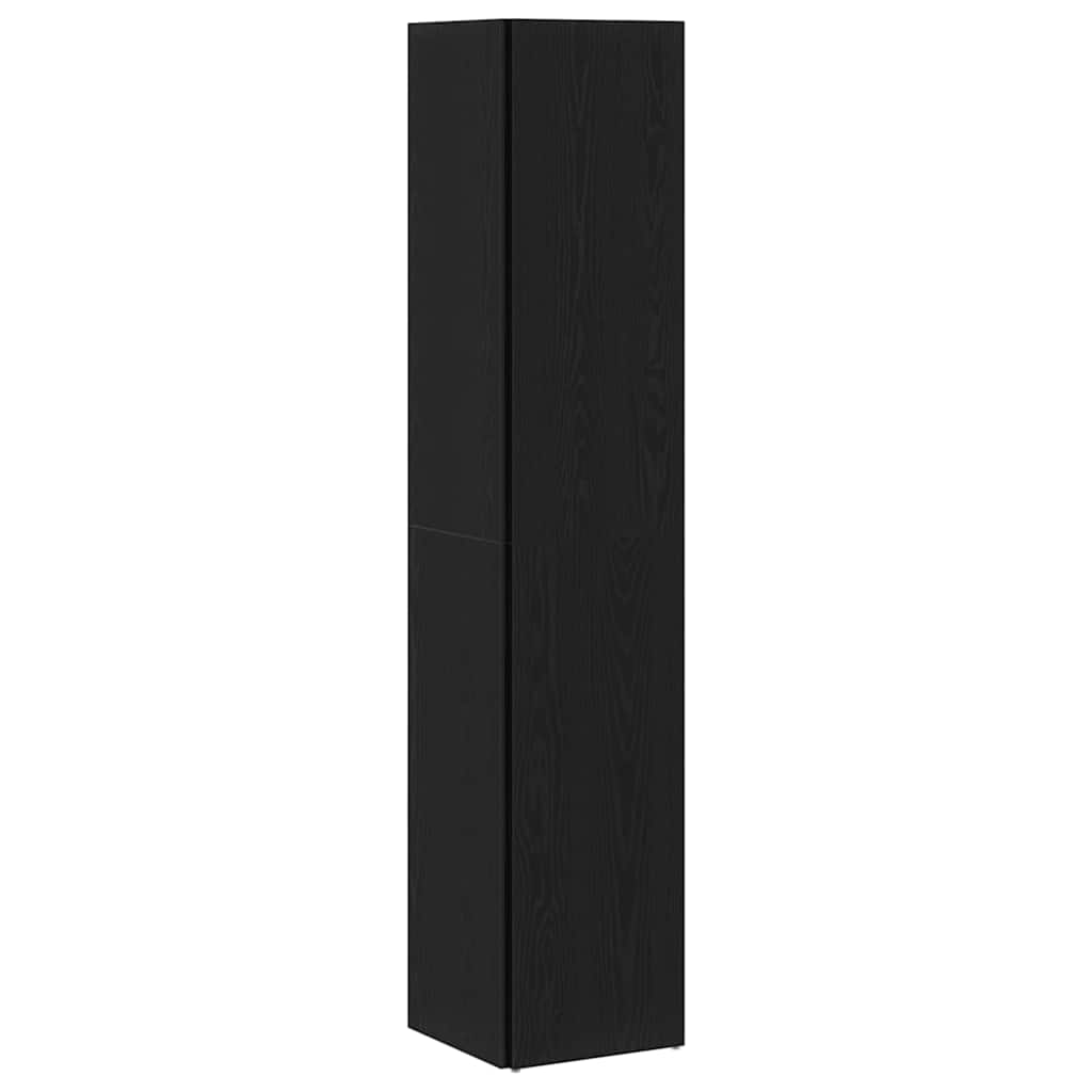 Sarokpolcok Musta tammi 33 x 33 x 164.5 cm Faanyag