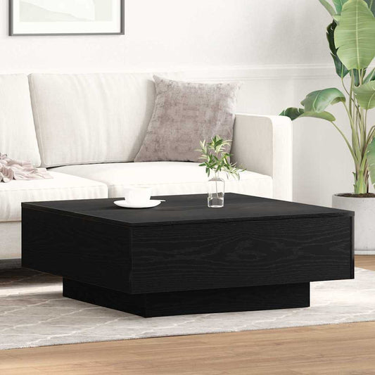 Dohányzóasztal Musta tammi 80 x 80 x 31 cm Faanyag