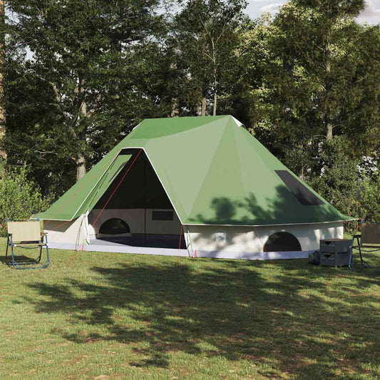 Családi Tipi sátor tetővel Zöld 680 x 430 x 270 cm