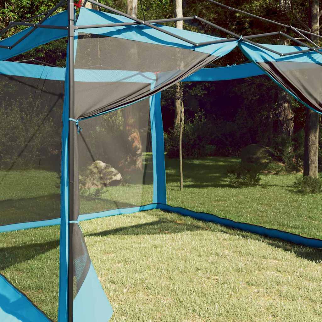 Mesh Belső Sátor Kék 303 x 303 cm 185T Poliészter PU bevonattal