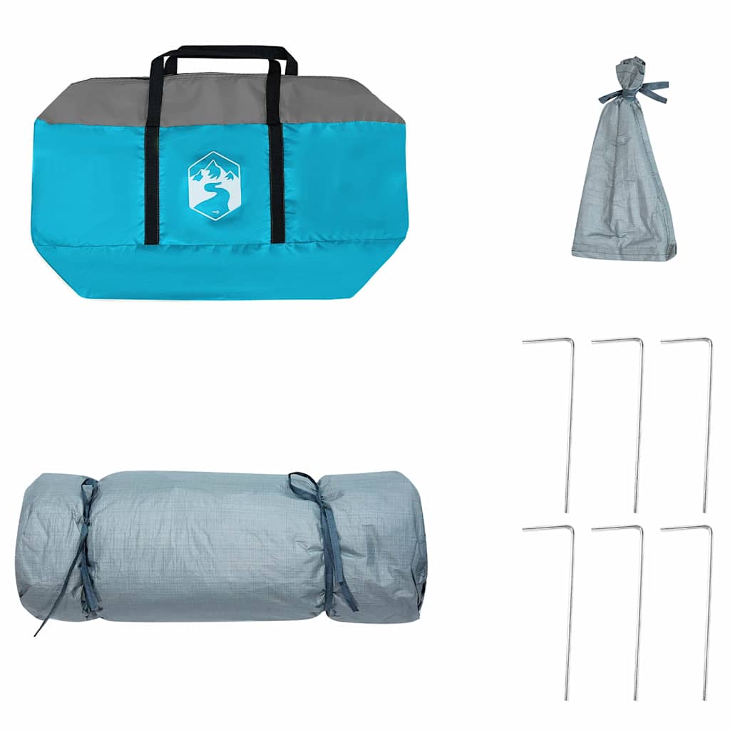 Mesh Belső Sátor Kék 291 x 291 cm 185T Poliészter PU bevonattal